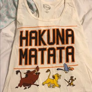 Disney Hakuna Matata Tank Top